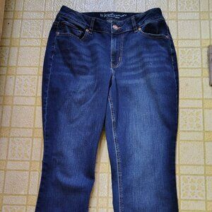 M Jeans by Maurices Bootcut Women's 12 Classic High Rise Curvy Denim